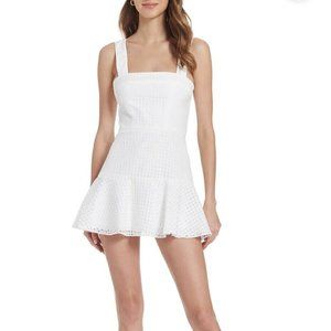 AMANDA UPRICHARD ~ Revolve White Annalise Mini Dress - Size XS